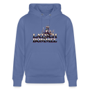 BERLINER LATSCH UND BOMMEL - Unisex Bio-Hoodie - Blau