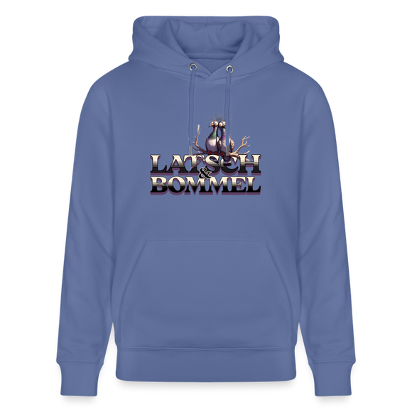 BERLINER LATSCH UND BOMMEL - Unisex Bio-Hoodie - Blau