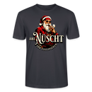 Weihnachten in Berlin-JIBT NÜSCHT IHR FLITZPIEPEN- Unisex T-Shirt BIO - Dunkles Graublau