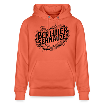 BERLINER SCHNAUZE als Souvenir-Unisex Bio-Hoodie II - Hellrot