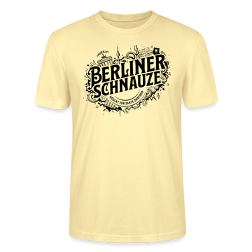 BERLINER SCHNAUZE- Unisex T-Shirt BIO - Creme