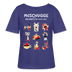 Berlin Shirt-MESCHUGGE-Rundhals Frauen Bio-T-Shirt - Dämmerung