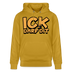 ICK DARF DIT - Bio-Hoodie - Ocker