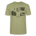 Berlin Souvenir mit Berliner Spruch-NEESE-Unisex Bio T-Shirt - Nebelgrün