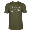 NACHTIGALL ICK HÖR DIR TRAPSEN-Unisex T-Shirt BIO - Khaki