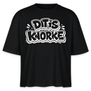 DIT IS KNORKE-Frauen Boxy Bio-T-Shirt - Schwarz