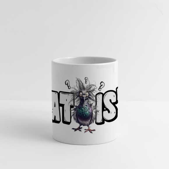 WAT IS'N?-Panoramatasse - Weiß