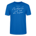 NACHTIGALL ICK HÖR DIR TRAPSEN-Unisex T-Shirt BIO - Pfauenblau