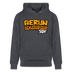 BERLIN ICK LIEB DIR - Unisex Bio-Hoodie - Indigoblau