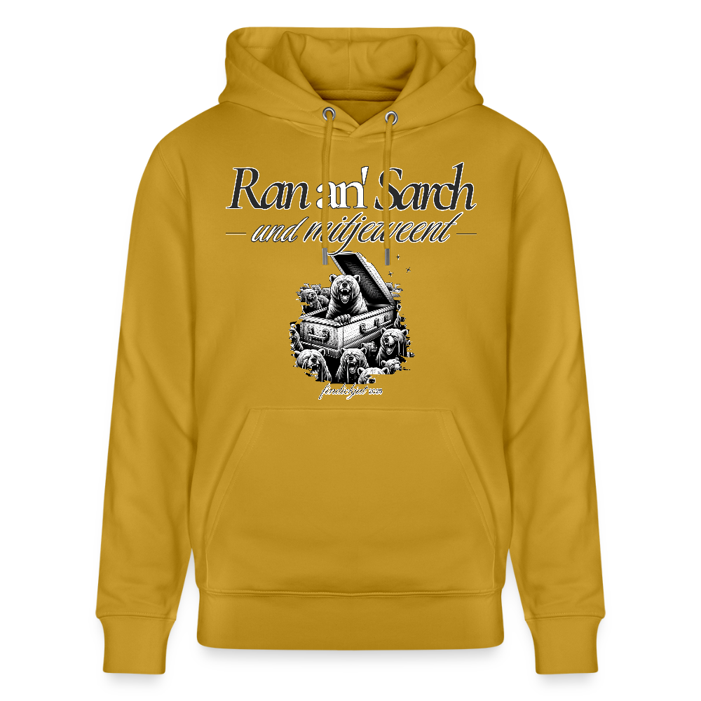 Ran an' Sarg-Unisex Bio-Hoodie - Ocker