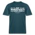 Berliner Spuch-Berliner Lob-NICH ANJESCHISSN-RELAXED FIT Unisex Organic T-Shirt - Dunkles Petrol