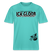 ICK GLOOB MEEN SCHWEIN PFEIFT-Relaxed Fit Unisex Bio-T-Shirt - Poolblau