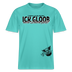 ICK GLOOB MEEN SCHWEIN PFEIFT-Relaxed Fit Unisex Bio-T-Shirt - Poolblau
