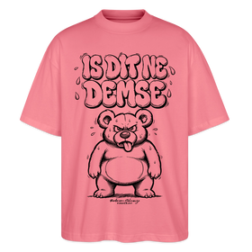 Berlin Shirt-IS DIT NE DEMSE-Oversized Unisex Bio T-Shirt-Sommer in Berlin - Pink 
