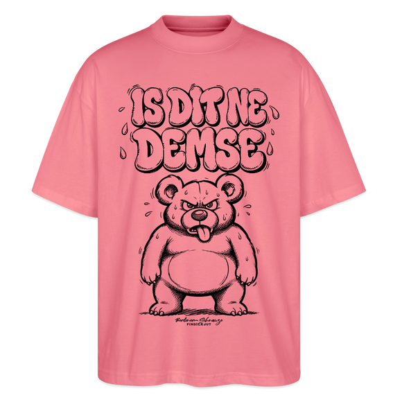 Berlin Shirt-IS DIT NE DEMSE-Oversized Unisex Bio T-Shirt-Sommer in Berlin - Pink 