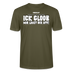 ICK GLOOB MIR LAUST DER AFFE-Unisex T-Shirt BIO II - Khaki