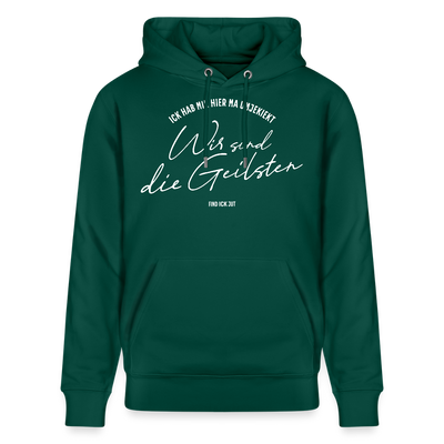 WIR SIND DIE GEILSTEN-Berlin26-Unisex Bio-Hoodie - Forest
