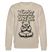 Berliner Schnauze-Unisex Bio-Sweatshirt-NÜSCHT DARF ICK - Beige
