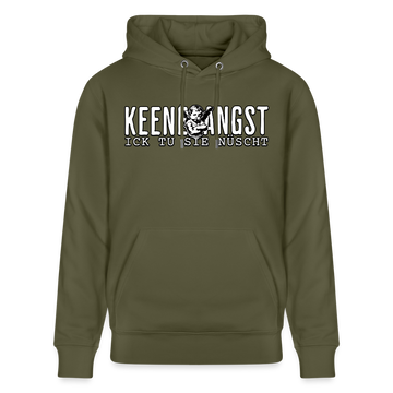 ICK TU SIE NÜSCHT - Unisex Bio-Hoodie - Khaki Grün