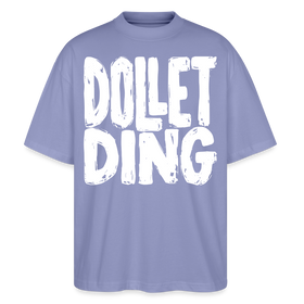 DOLLET DING-Dit Berlin Shirt mit Kodderschnauze-Oversized Unisex Bio - Violett