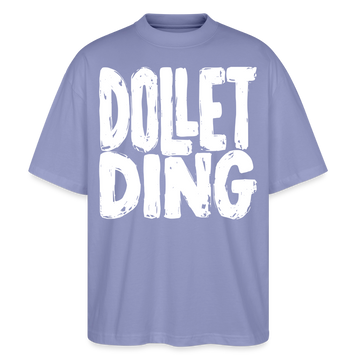 DOLLET DING-Dit Berlin Shirt mit Kodderschnauze-Oversized Unisex Bio - Violett