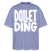 DOLLET DING-Dit Berlin Shirt mit Kodderschnauze-Oversized Unisex Bio - Violett