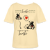 Berlin Shirt "KNORKE"-Rundhals Frauen Bio-T-Shirt - Creme