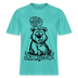 DU SCHNALLST JAR NÜSCHT-RELAXED FIT Unisex BIO T-Shirt - Poolblau