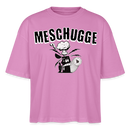 MESCHUGGE - Frauen Boxy Bio-T-Shirt - Pink