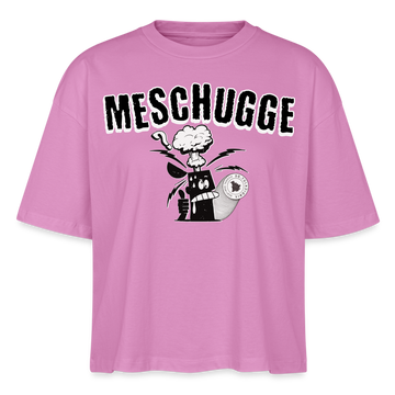 MESCHUGGE - Frauen Boxy Bio-T-Shirt - Pink