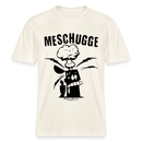 Berlin Shirt-MESCHUGGE - Relaxed Fit Unisex Bio-T-Shirt - Naturweiß 