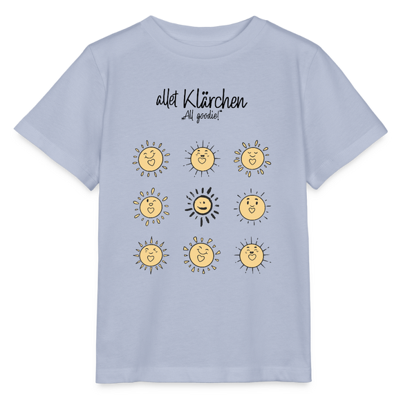 allet KLÄRCHEN-Kinder T-Shirt BIO - Lavendel-Violett