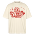 Berlin Shirt "Jibt nüscht" - Weihnachts-Oversized Unisex Bio T-Shirt - Natur