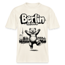 Berlin Souvenir- RELAXED FIT Unisex Bio T-Shirt-BERLIN ICK LIEBE DIR - Naturweiß 