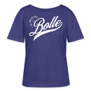 ICK FREU MA WIE BOLLE-Rundhals Frauen Bio-T-Shirt - Dämmerung