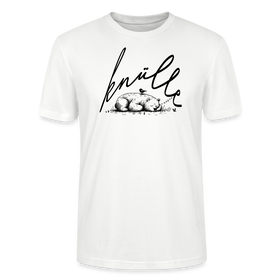 KNÜLLE - Unisex BIO T-Shirt - Weiß