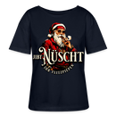 Weihnachten in Berlin-JIBT NÜSCHT IHR FLITZPIEPEN-Relaxed Rundhals Frauen Bio-T-Shirt - Navy