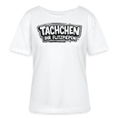 TACHCHEN IHR FLITZPIEPEN-Rundhals Frauen Bio-T-Shirt mit Berliner Schnauze - Weiß