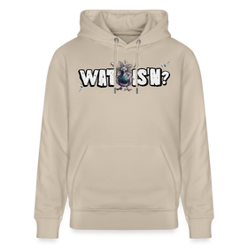 WAT IS'N?-Unisex Bio-Hoodie - Beige