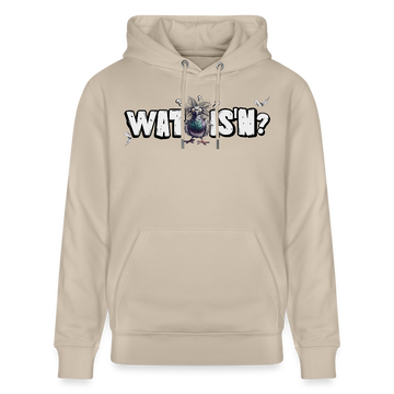 WAT IS'N?-Unisex Bio-Hoodie - Beige