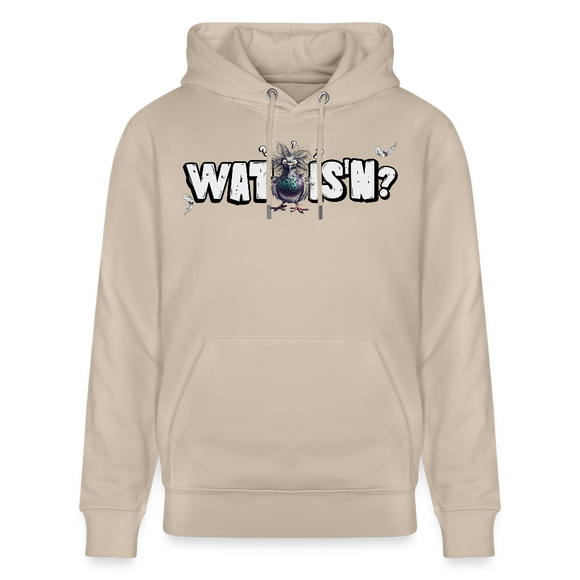 WAT IS'N?-Unisex Bio-Hoodie - Beige