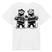 LATSCH & BOMMEL-Kinder Bio T-Shirt - Weiß