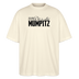 MUMPITZ-Oversized Unisex Bio T-Shirt - Weißgrau