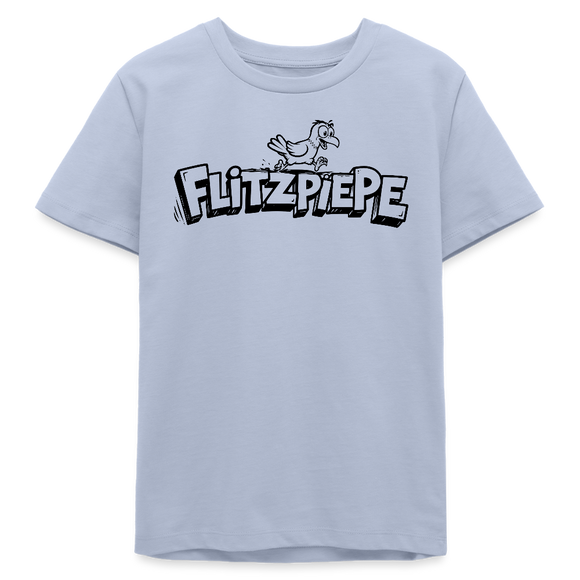 FLITZPIEPE-Bio Teenager T-Shirt - Lavendel-Violett