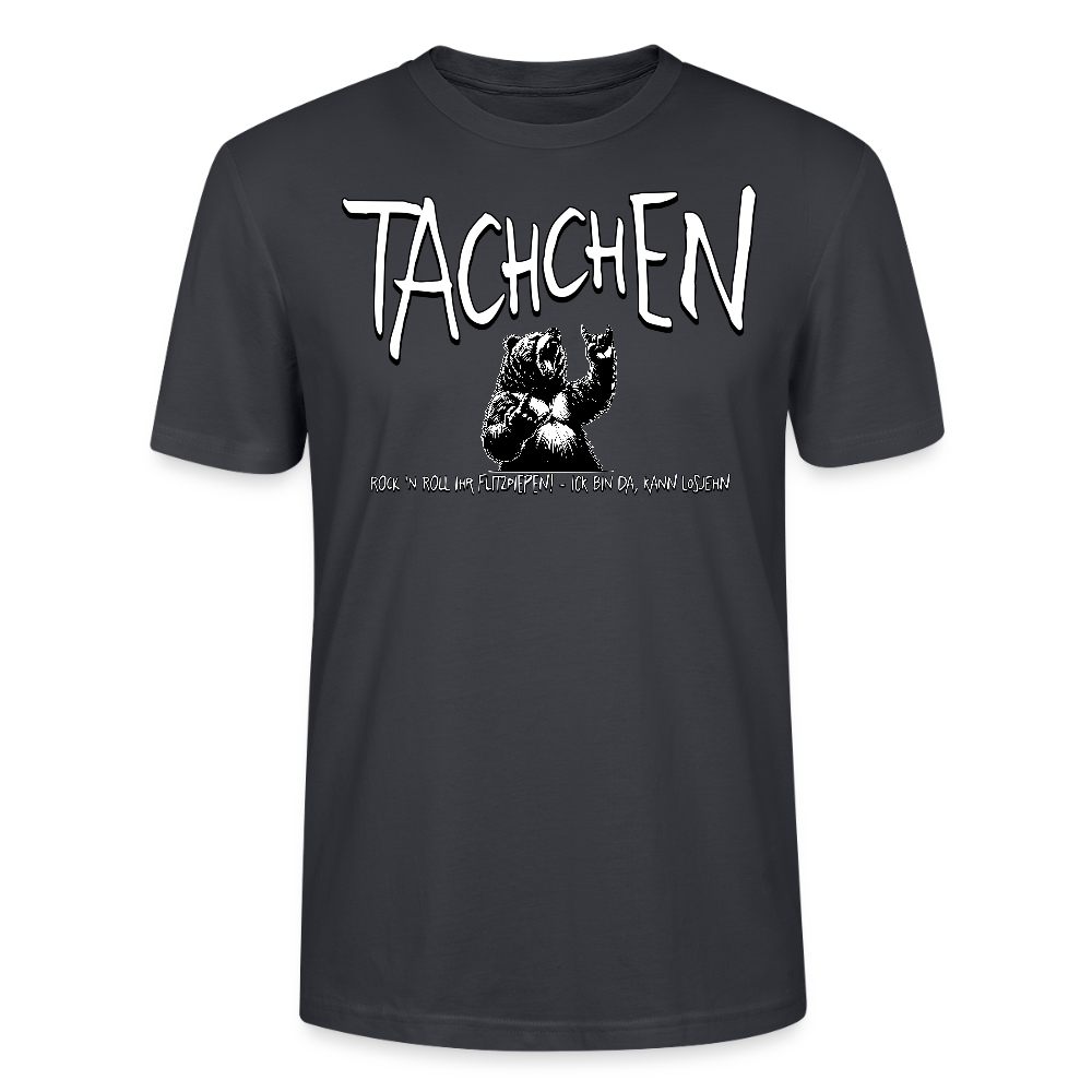 TACHCHEN BERLIN-Unisex T-Shirt bio - Dunkles Graublau