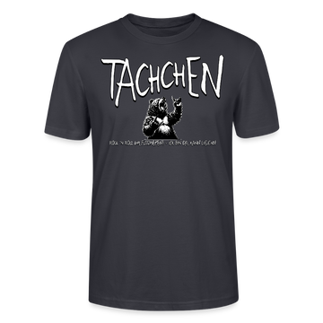 TACHCHEN BERLIN-Unisex T-Shirt bio - Dunkles Graublau