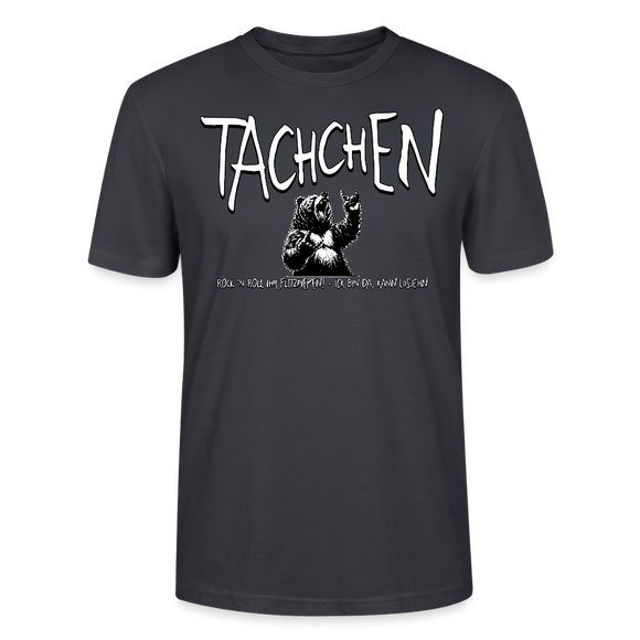TACHCHEN BERLIN-Unisex T-Shirt bio - Dunkles Graublau