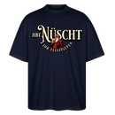 JIBT NÜSCHT IHR FLITZPIEPEN-Oversized Unisex Bio T-Shirt II - Navy