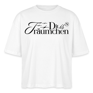 TRÄUMCHEN-Frauen Boxy Bio-T-Shirt - Weiß