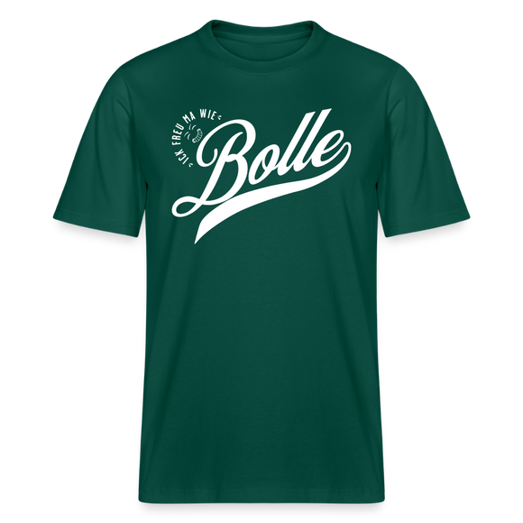 ICK FREU MA WIE BOLLE-Relaxed Fit Unisex Bio-T-Shirt - Forest